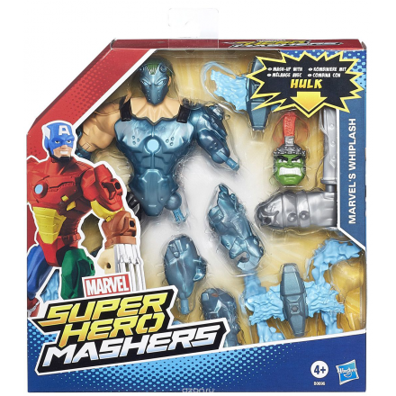 Super Hero Mashers Разборная фигурка Marvel S Whiplash