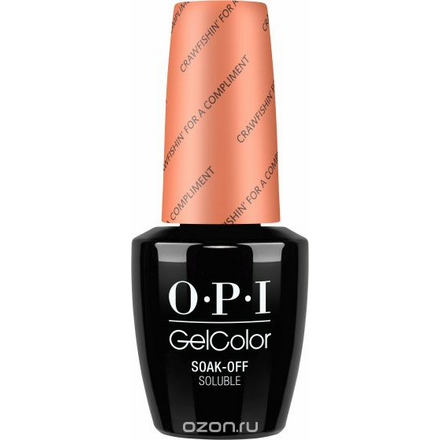 OPI Гель-лак GelColor Crawfishin Compliment, 15 мл