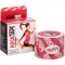 Rocktape Кинезиотейп Classic, цвет: красный логотип, 5см х 5м