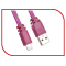 Аксессуар Liberty Project Кабель USB - Lightning Dark Pink 0L-00030340