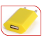 Зарядное устройство Liberty Project USB 1А SM000123 Yellow