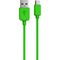 Дата-кабель RedLine USB - micro USB green