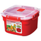 Контейнер для микроволновой печи Sistema Microwave Steamer 1.4л Red (1101)