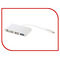 Red Line Multiport Adapter Type-C 5-in-1 Lite Silver УТ000015894