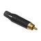 Разъем RCA Amphenol ACPR-BLK