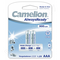 Аккумуляторная батарейка camelion always ready 1.2в, aaa, 900mah, 2шт, 9165