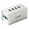 Хаб USB Orico A3H4-SV USB 4-Ports Silver